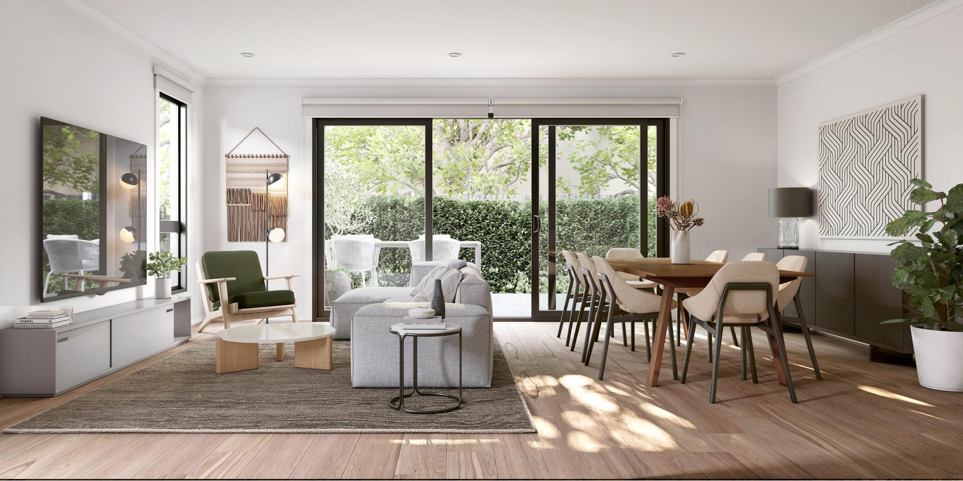 The Crescent Estate - South Morang Render