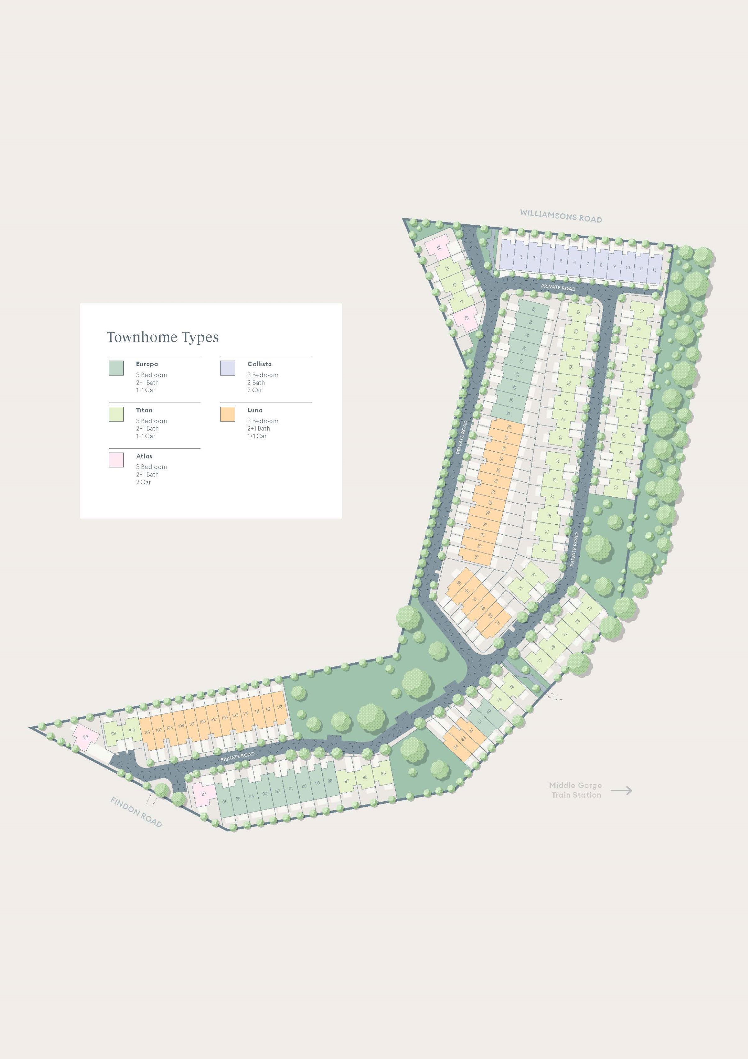 The Crescent Estate - South Morang Masterplan