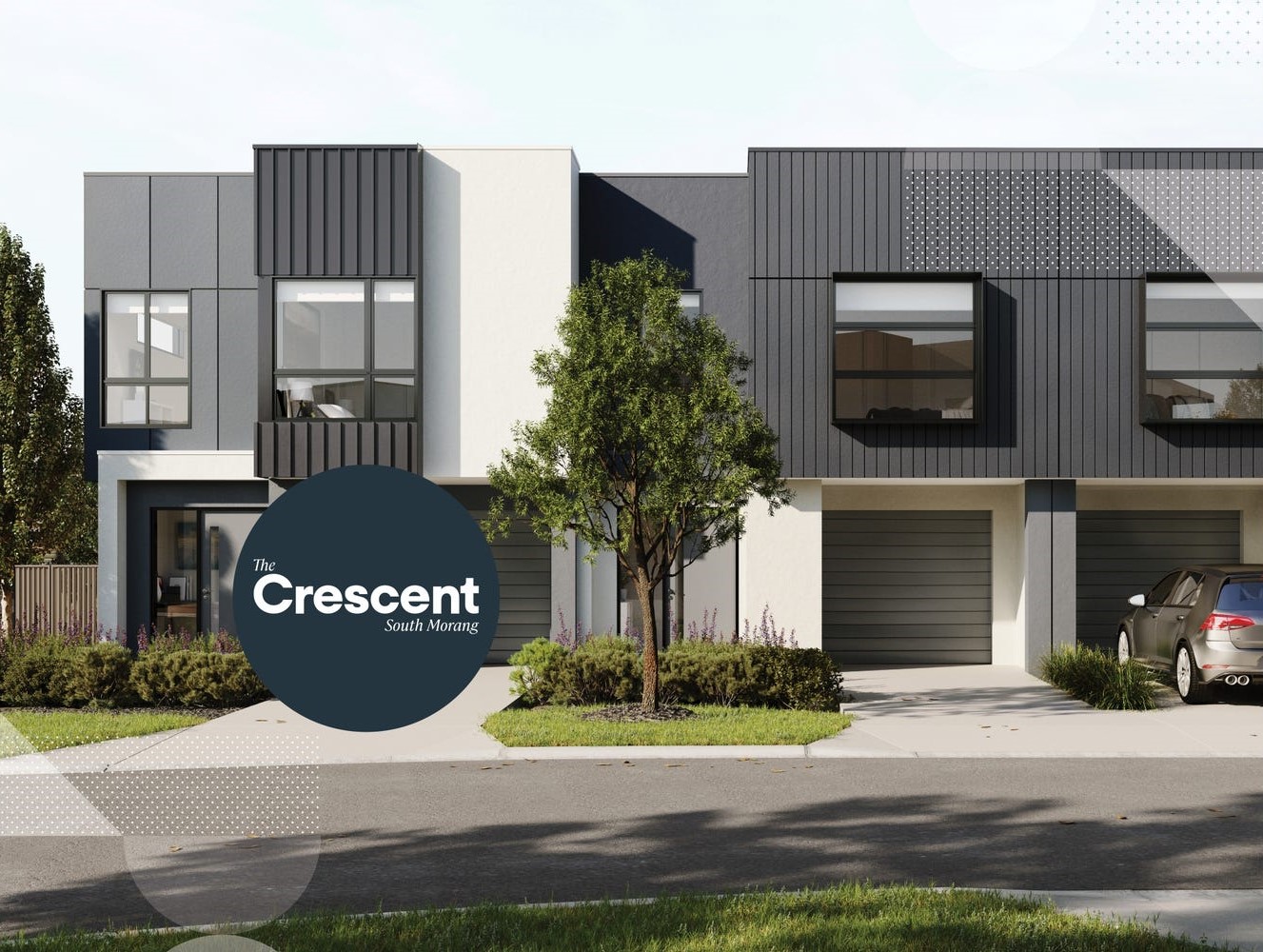 The Crescent Estate - South Morang Render