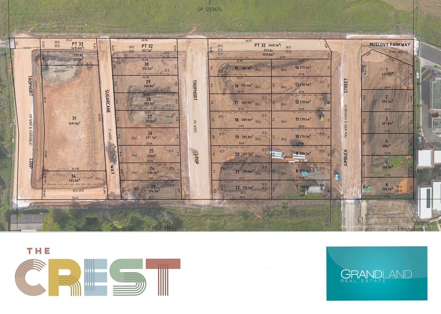 The Crest Estate - Austral Masterplan