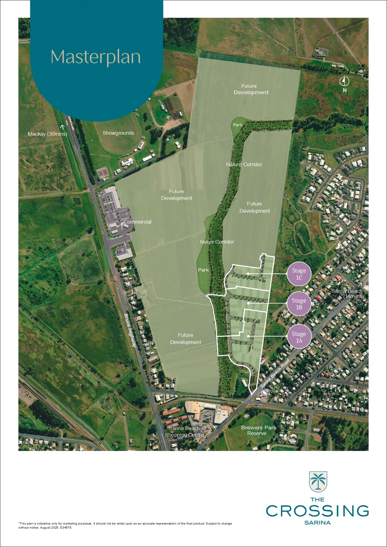 The Crossing Estate - Sarina Masterplan