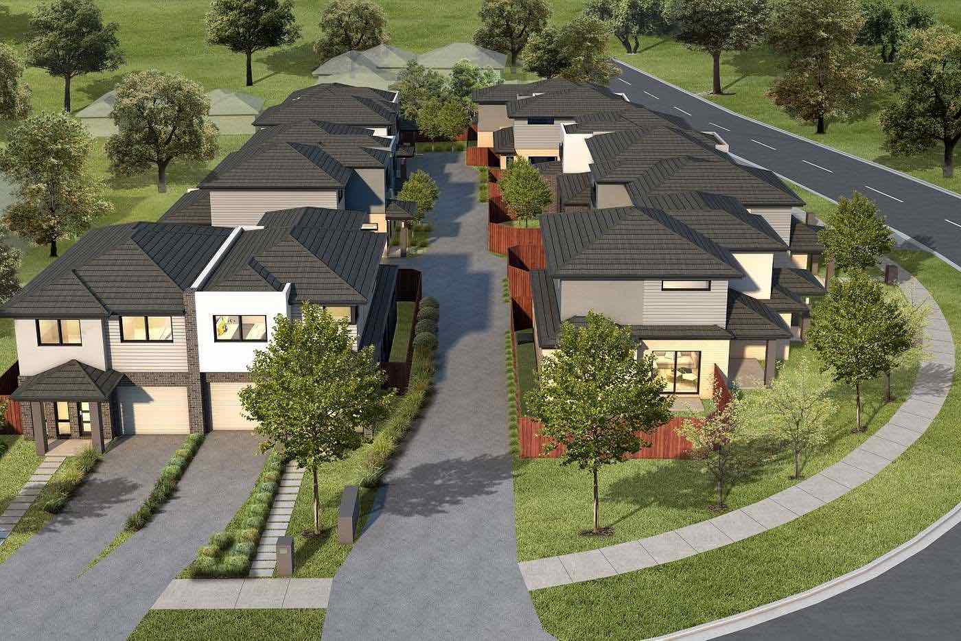 The Curve Estate - Narre Warren Render 2