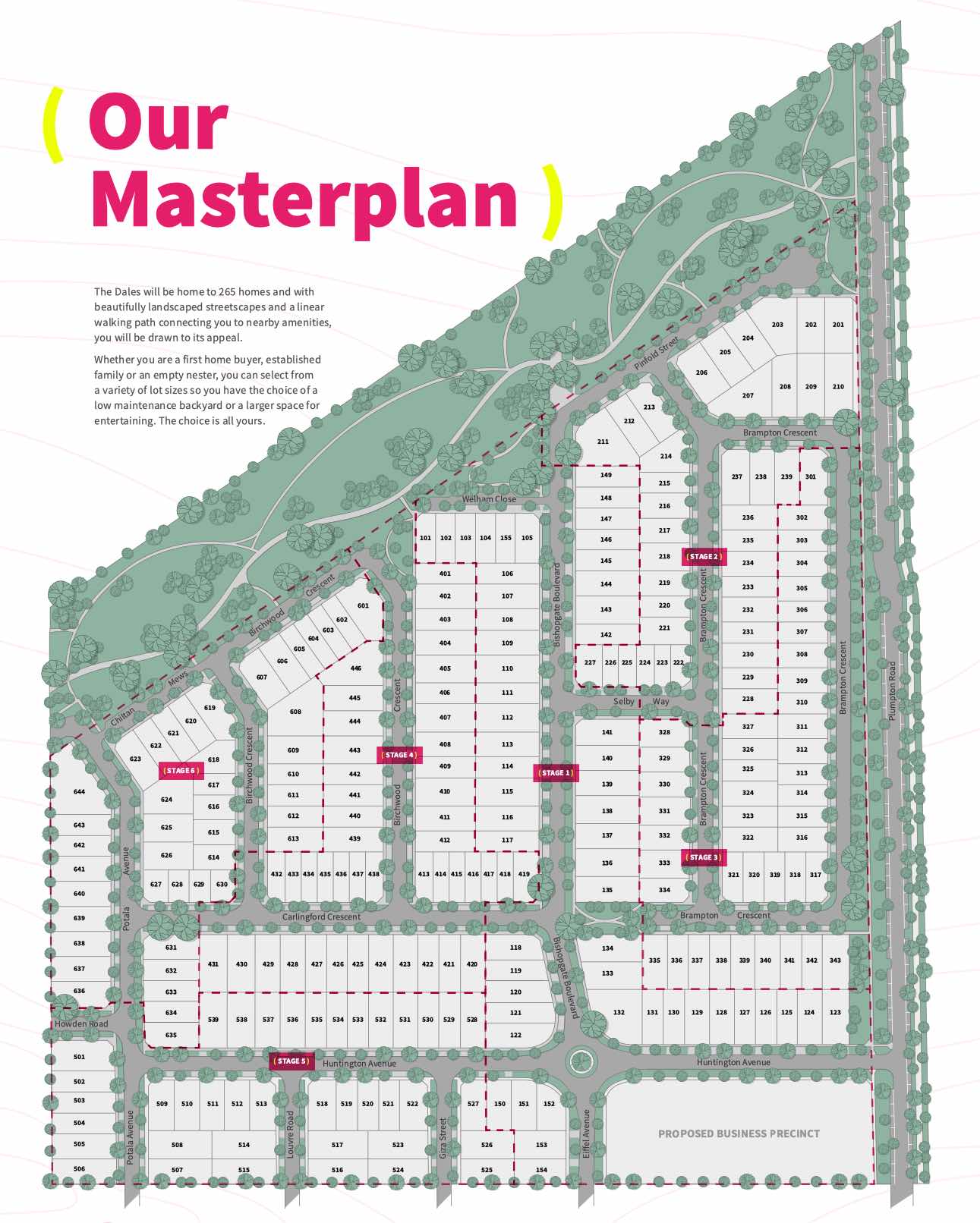 The Dales Estate - Bonnie Brook Masterplan