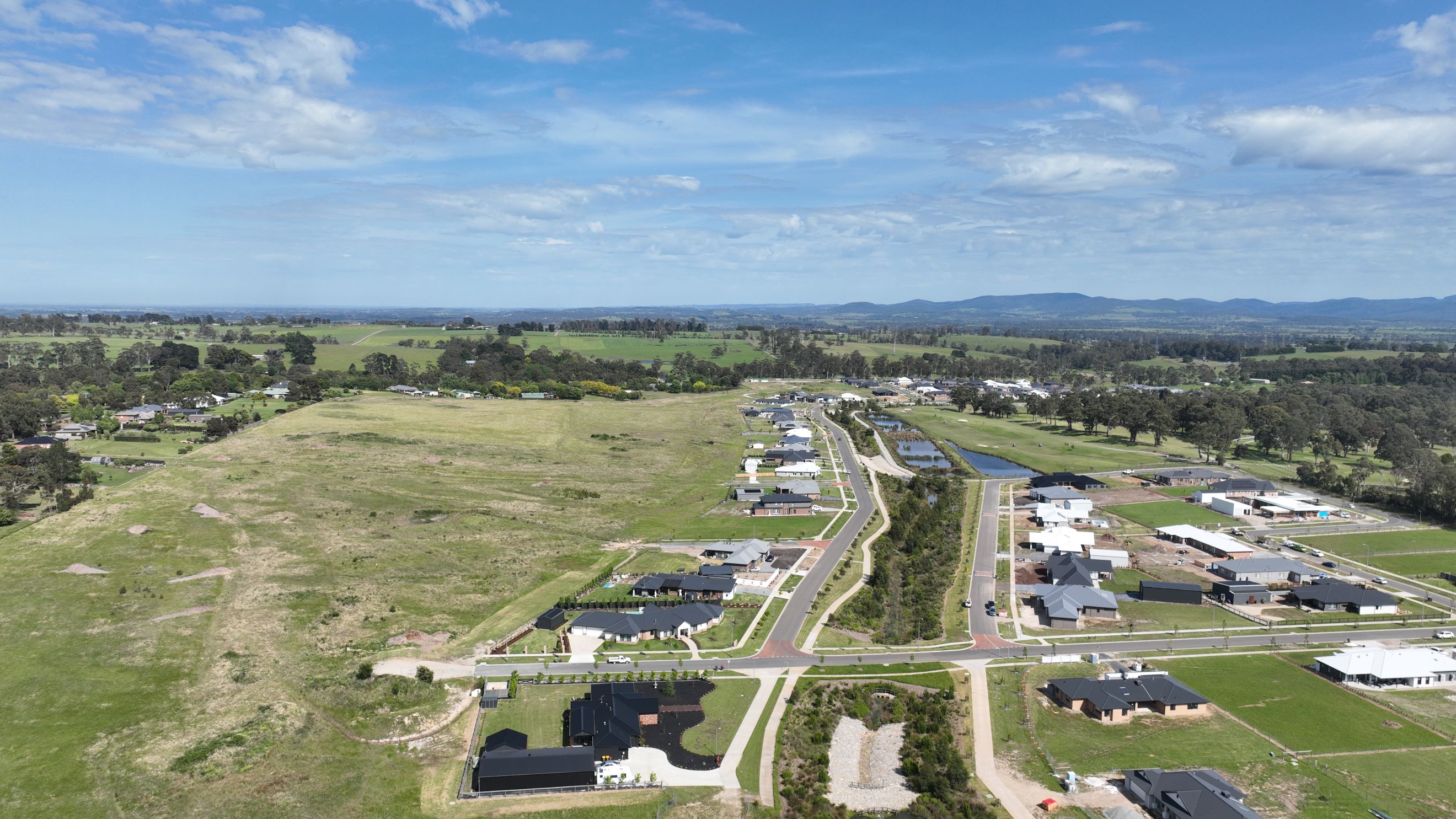 The Fairways Estate - Drouin Aerial