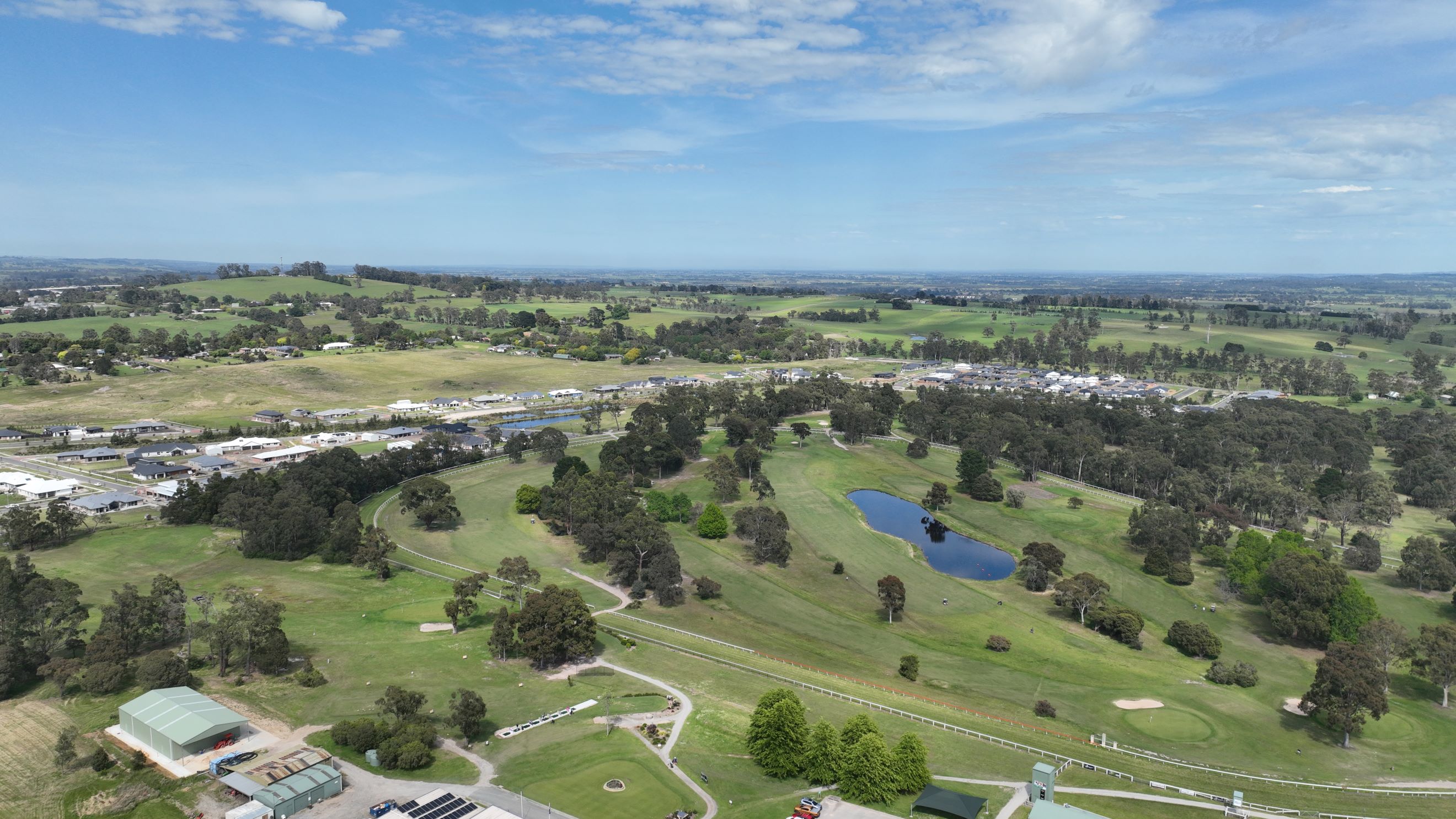 The Fairways Estate - Drouin Aerial