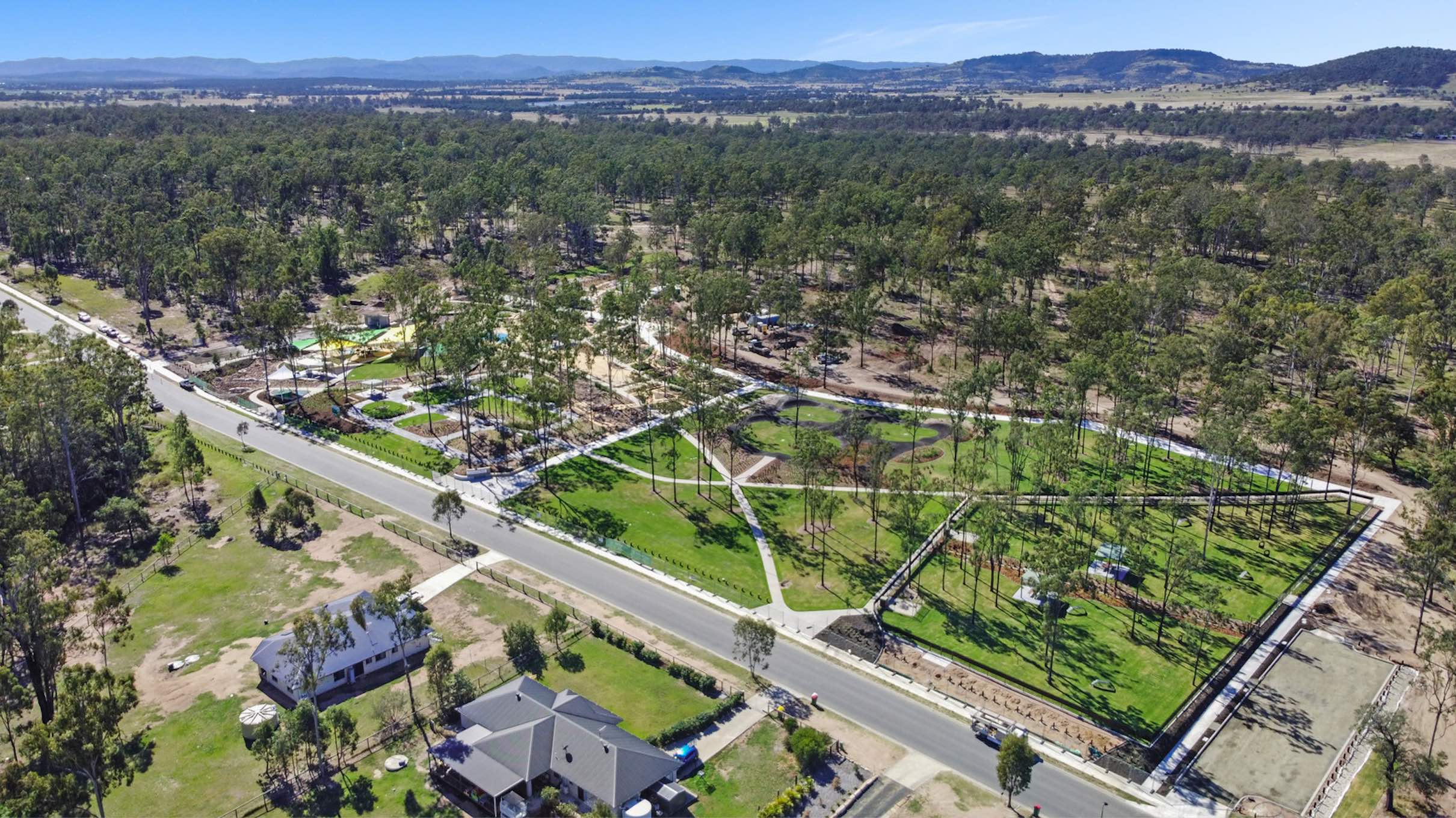 The Fairways Estate - Hatton V Aerial