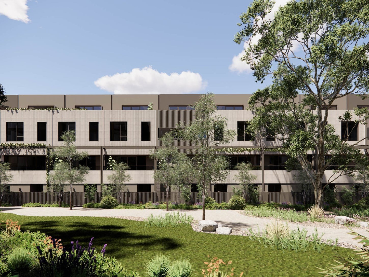 The Fields Estate - Bellfield Render