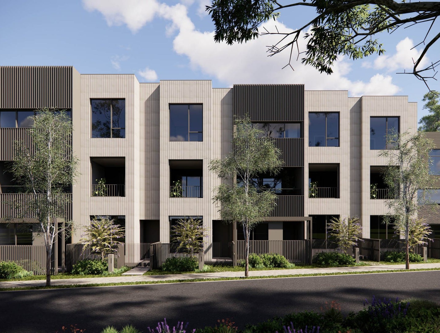 The Fields Estate - Bellfield Render