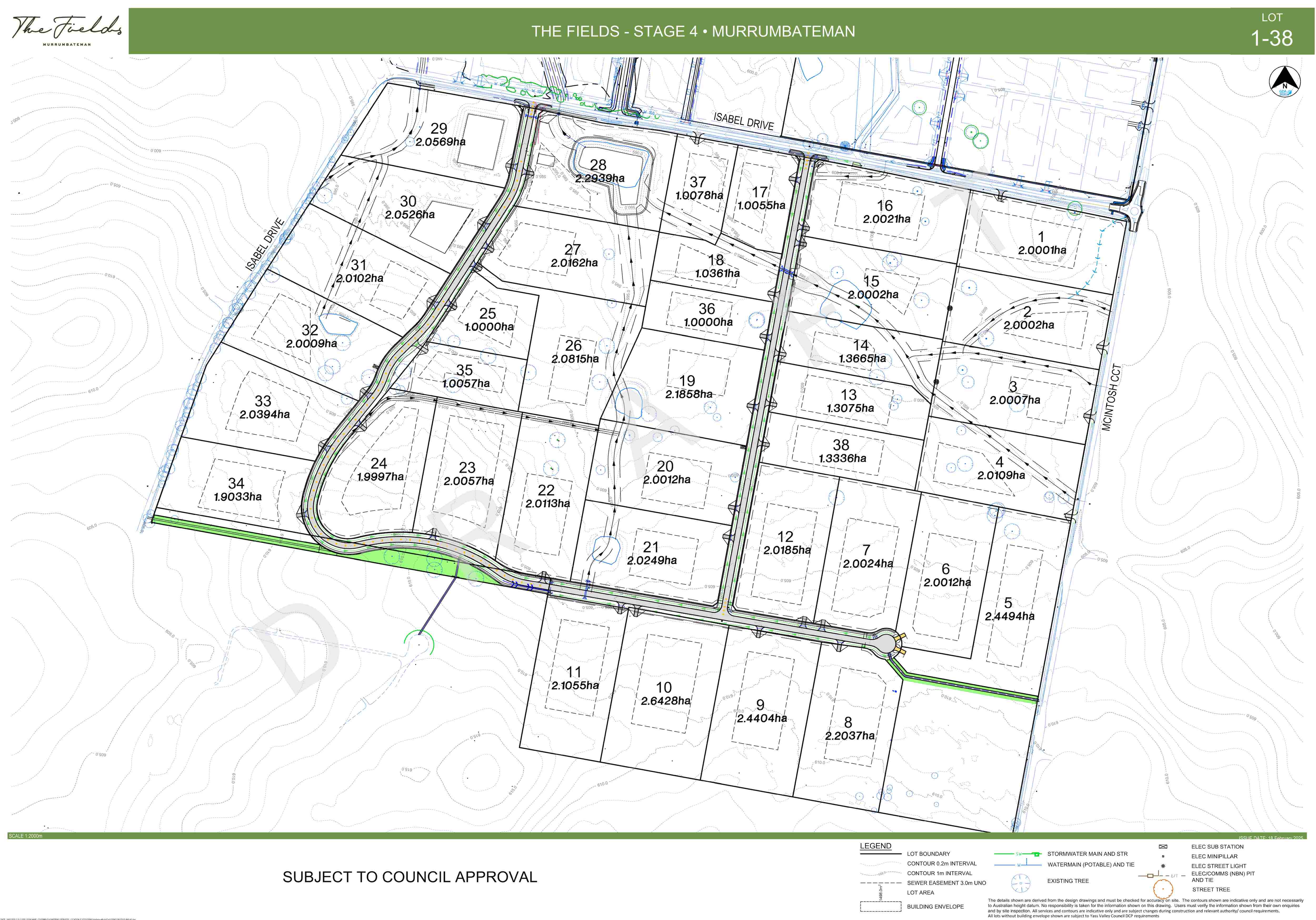 The Fields Estate - Murrumbateman Masterplan