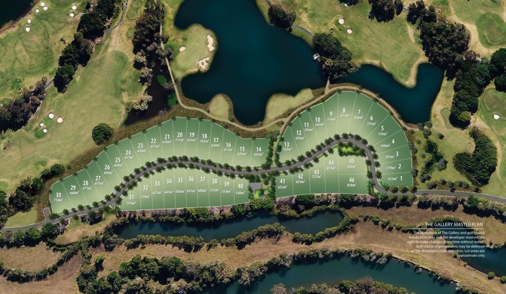 The Gallery Estate Hope Island - Master Plan