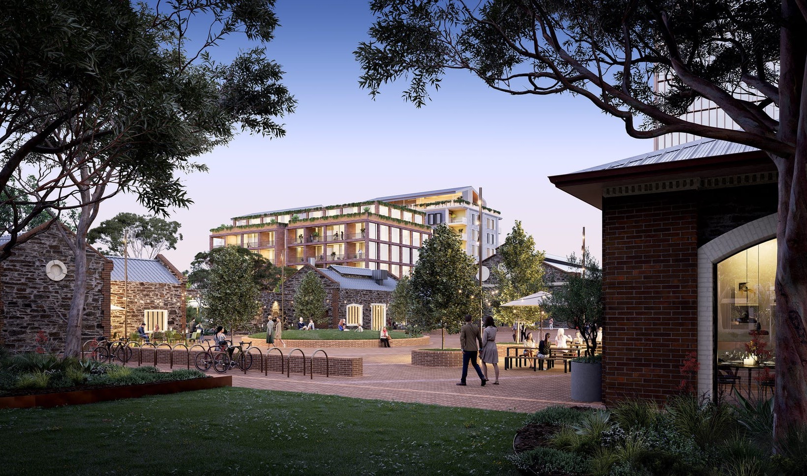 The Gasworks Brompton Estate - Bowden Render