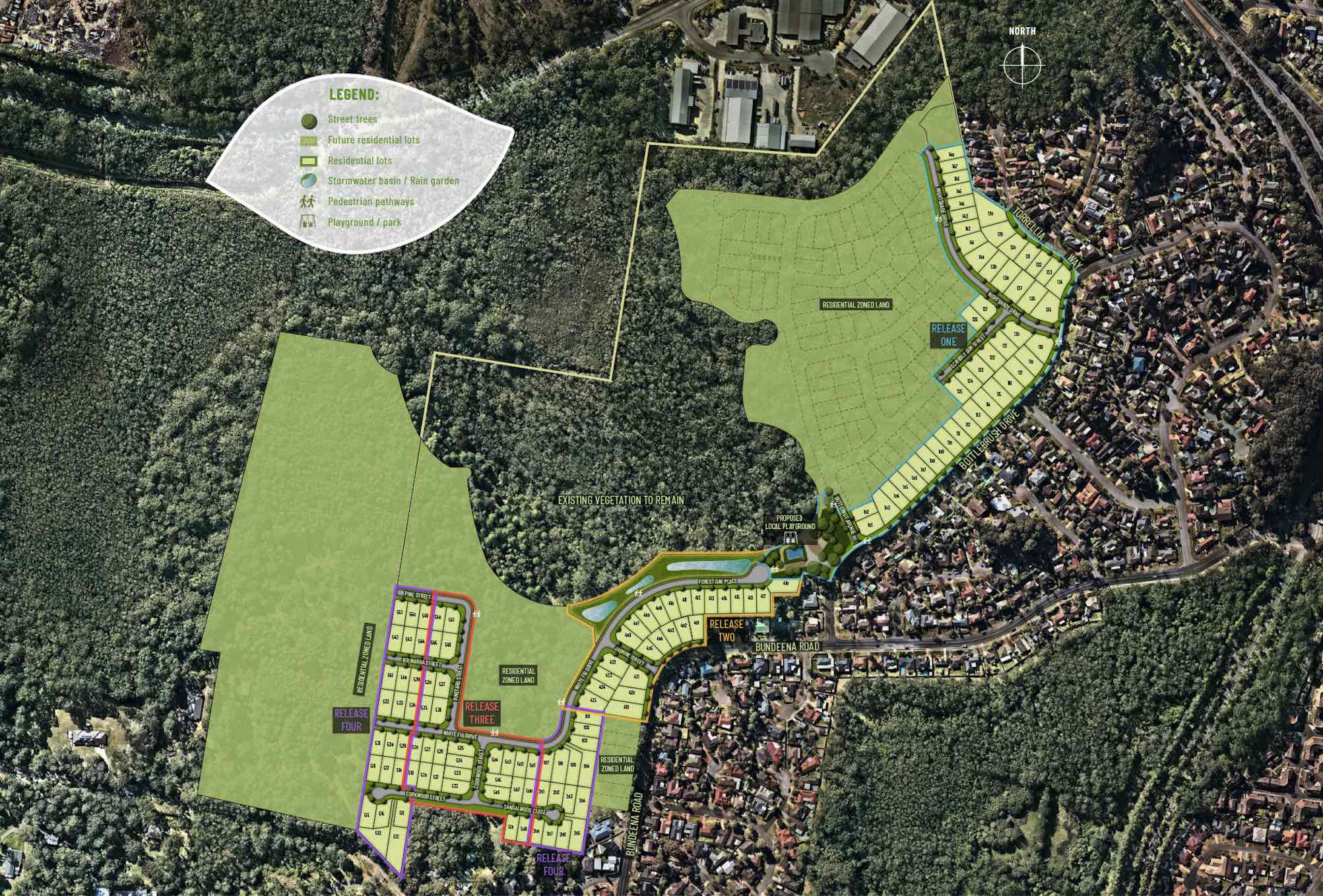 The Glades Estate - Glenning Valley Masterplan