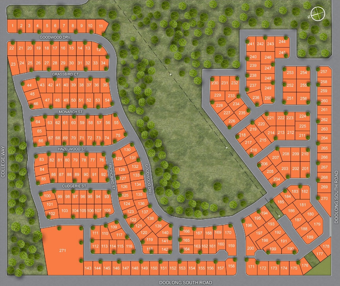 The Glades Estate - Wondu Masterplan