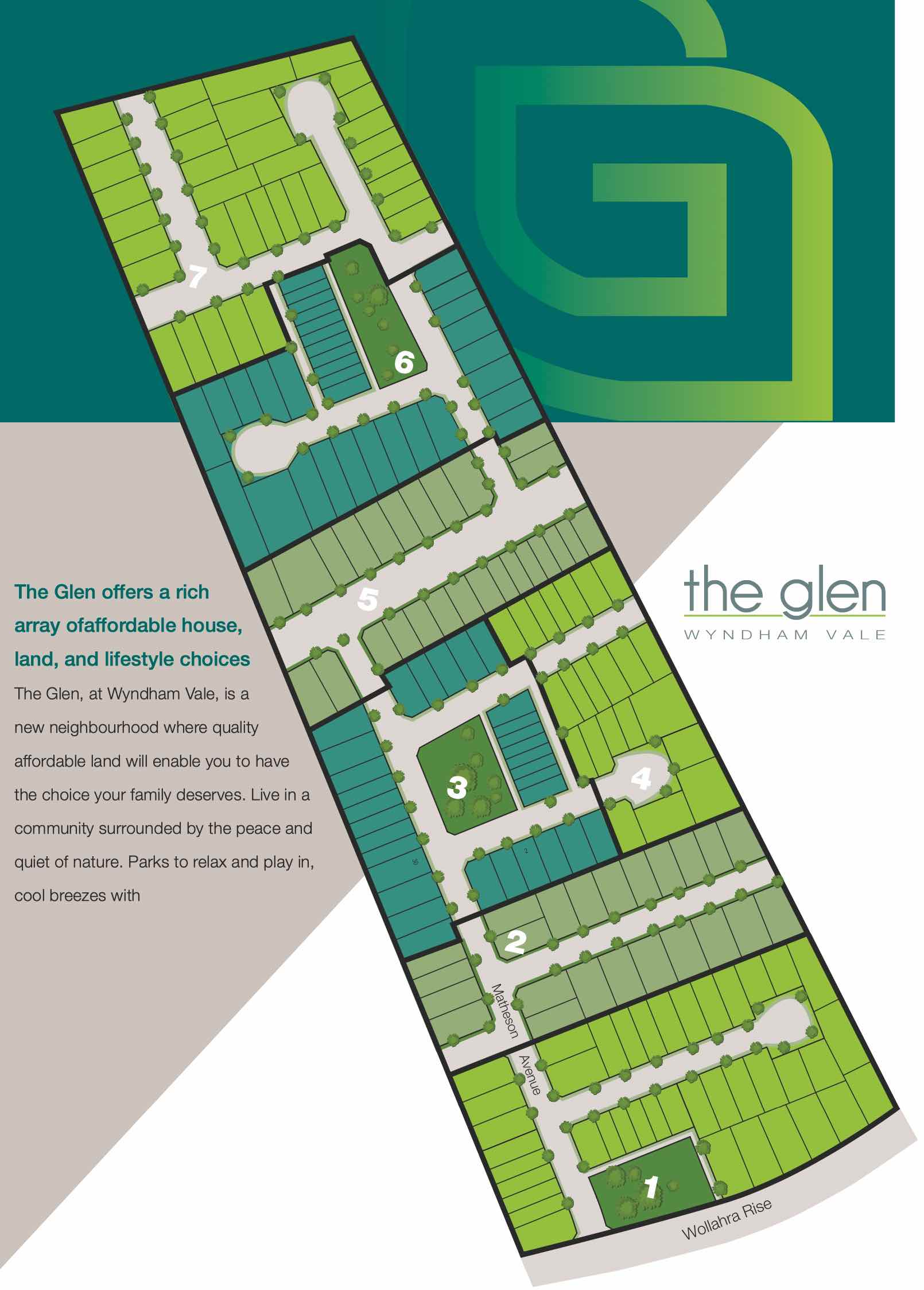 The Glen Wyndham Vale Masterplan