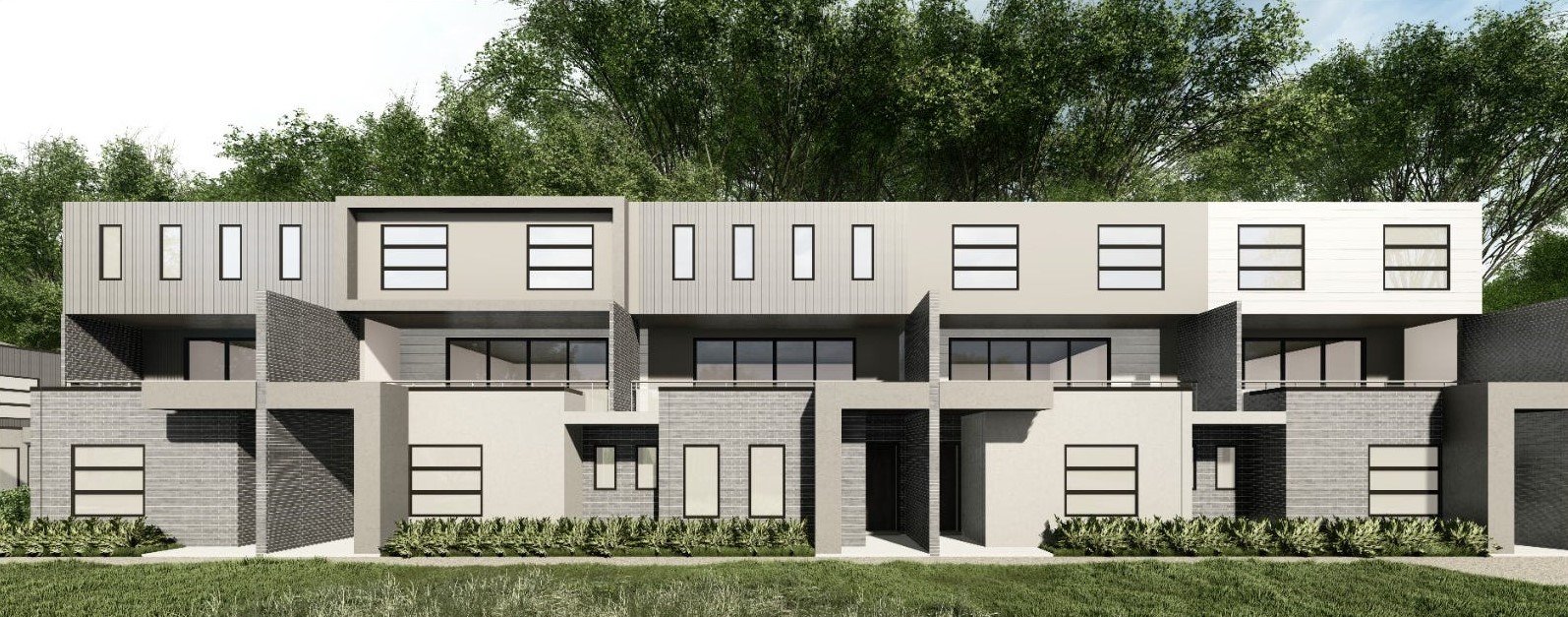 The Gorge Townhomes - South Morang Render