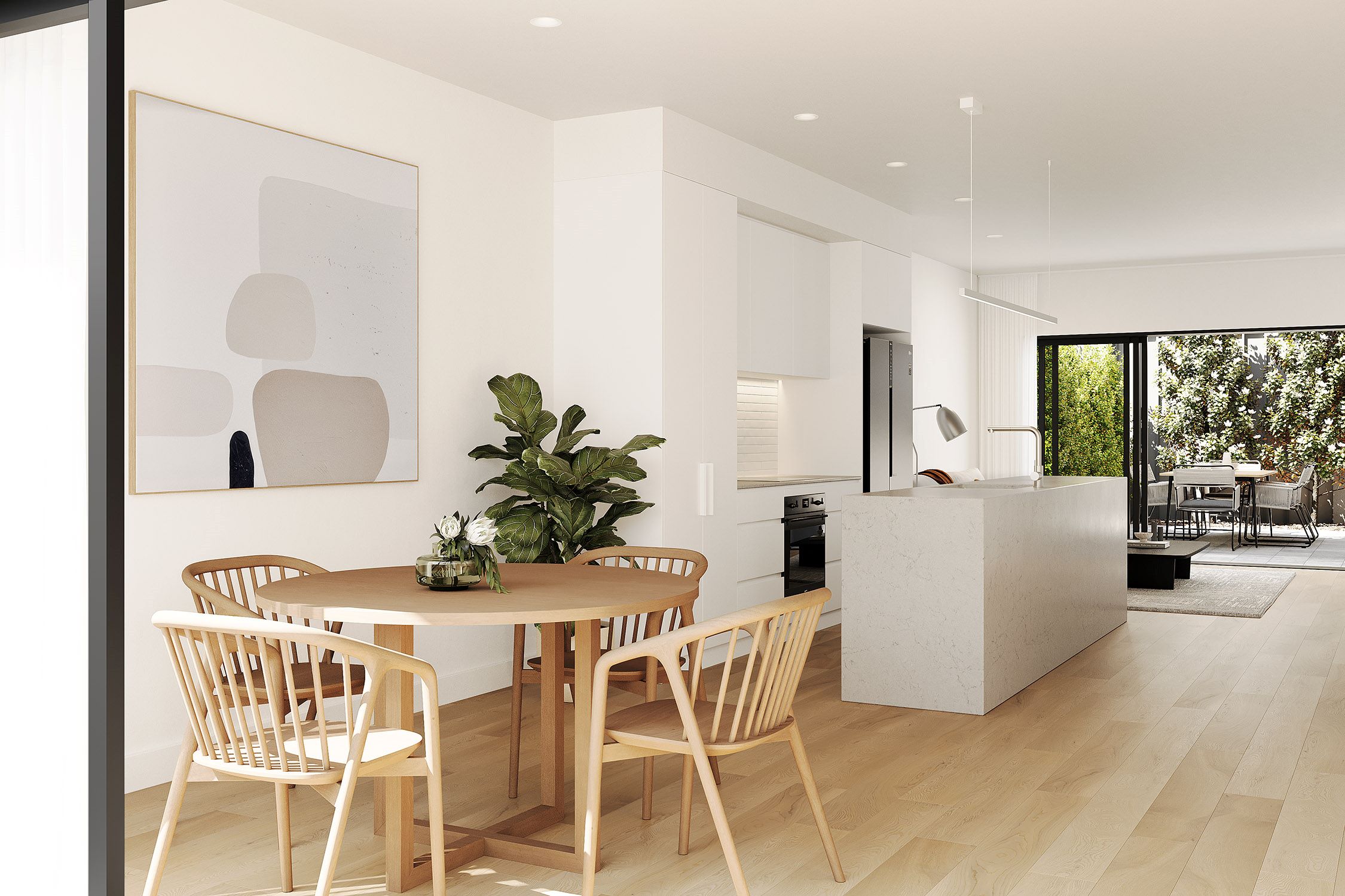 The Grainery Townhomes - Tighes Hill Kitchen