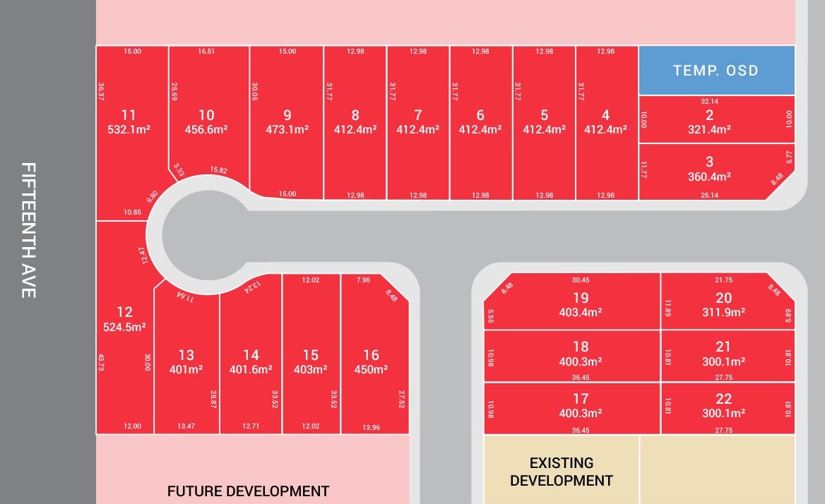 The Grange 35 Fifteenth Avenue Estate - Middleton Grange Master Plan