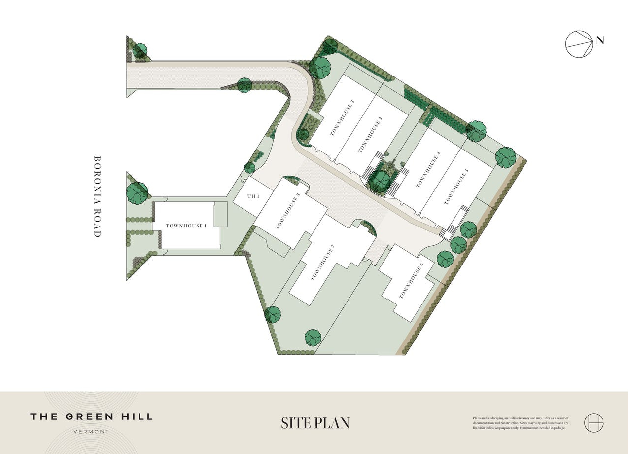 The Green Hill Estate - Vermont Masterplan