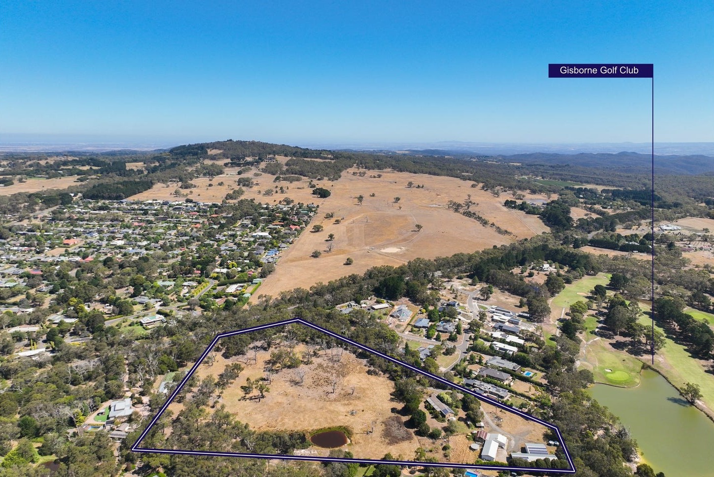 The Greens Estate - Gisborn Aerial