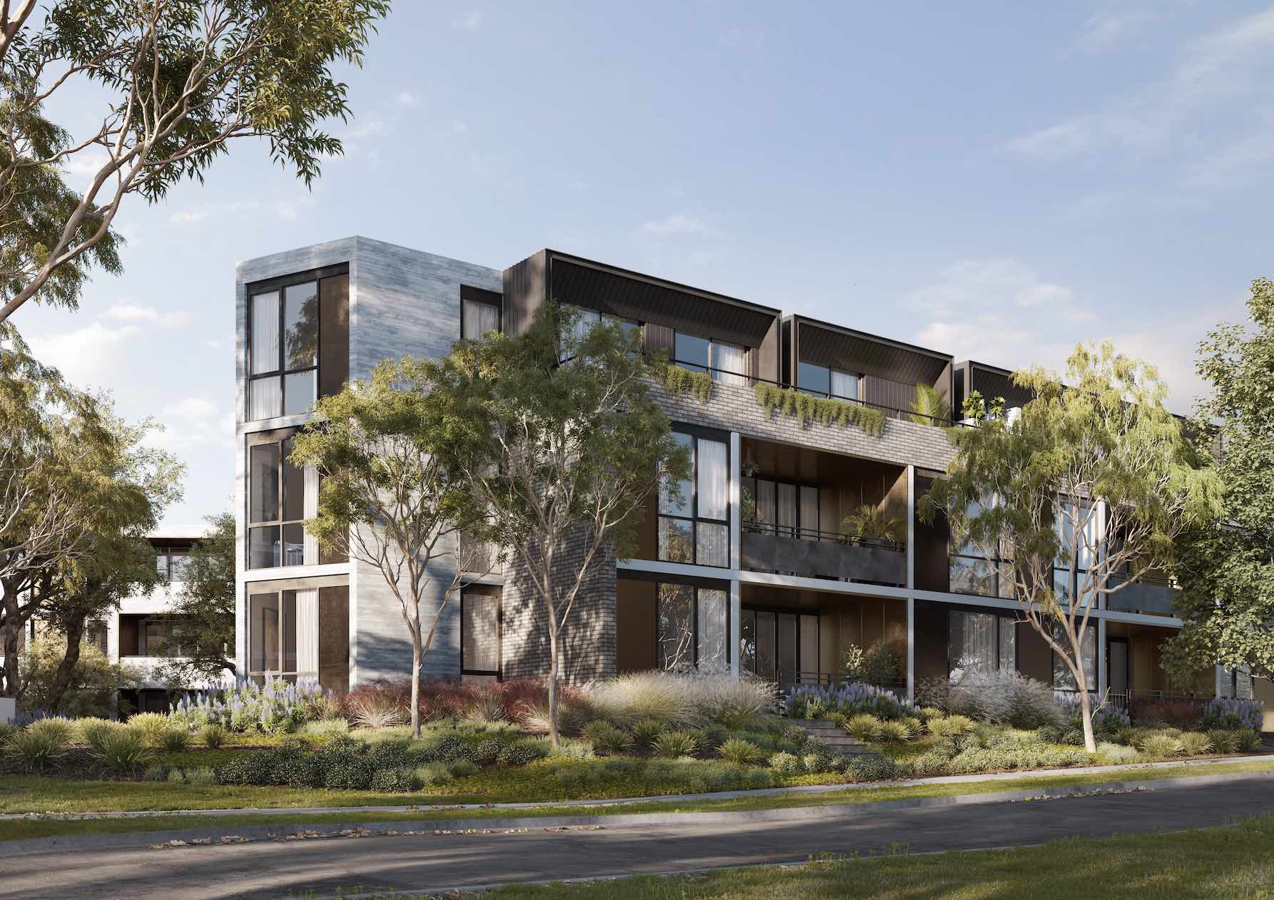 The Grounds Estate - Ivanhoe East Facade