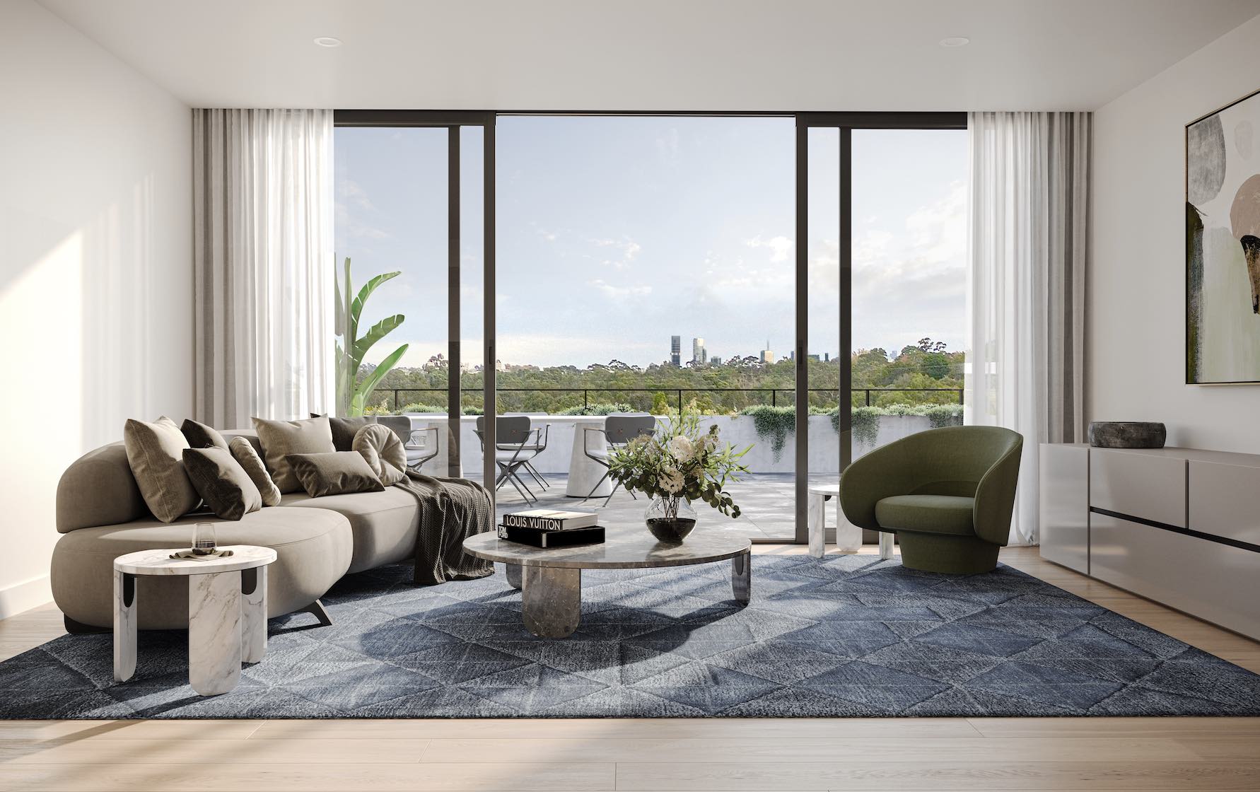 The Grounds Estate - Ivanhoe East Living