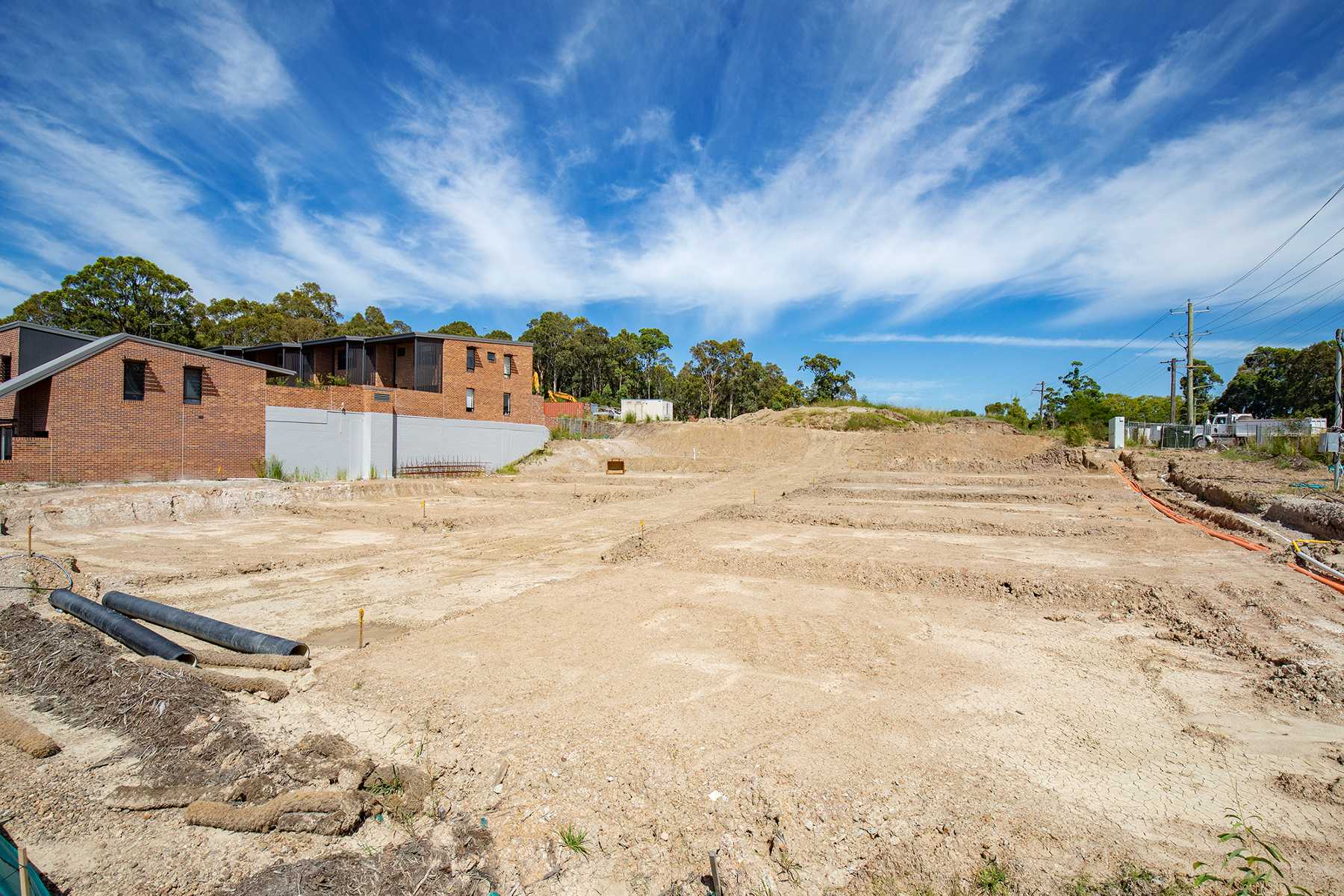 The Grounds Townhouses - Waratah West Construction 1