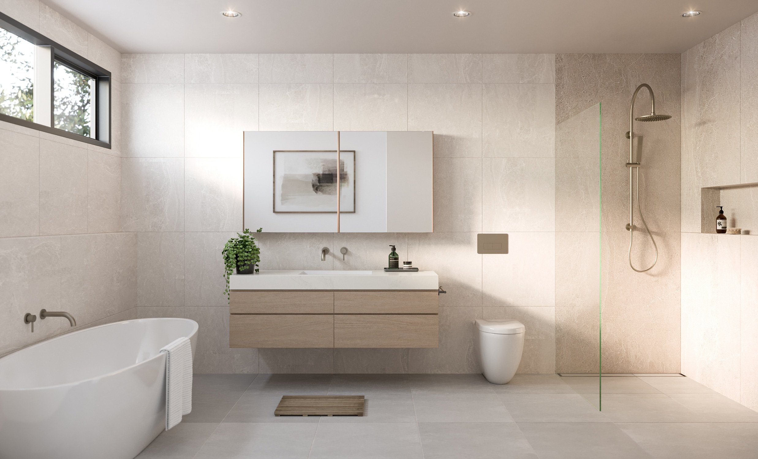The Grove Townhouses - Yamba Bathroom