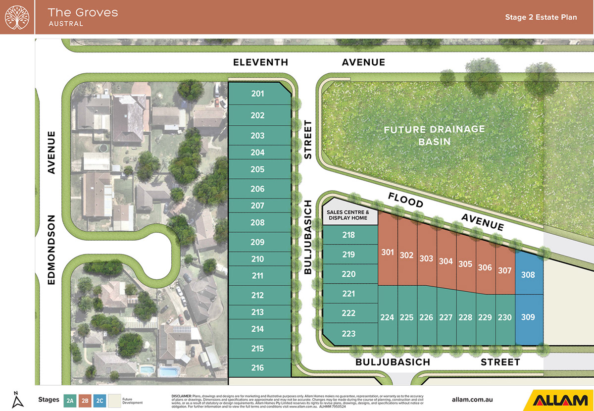 The Groves Estate - Austral Masterplan