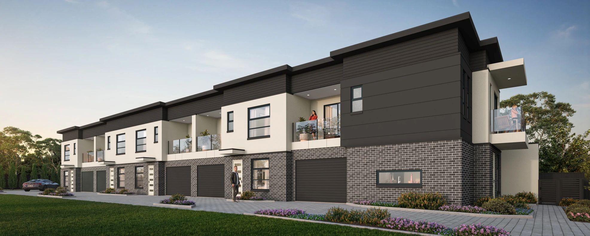 The Henley Townhomes - Underdale Render