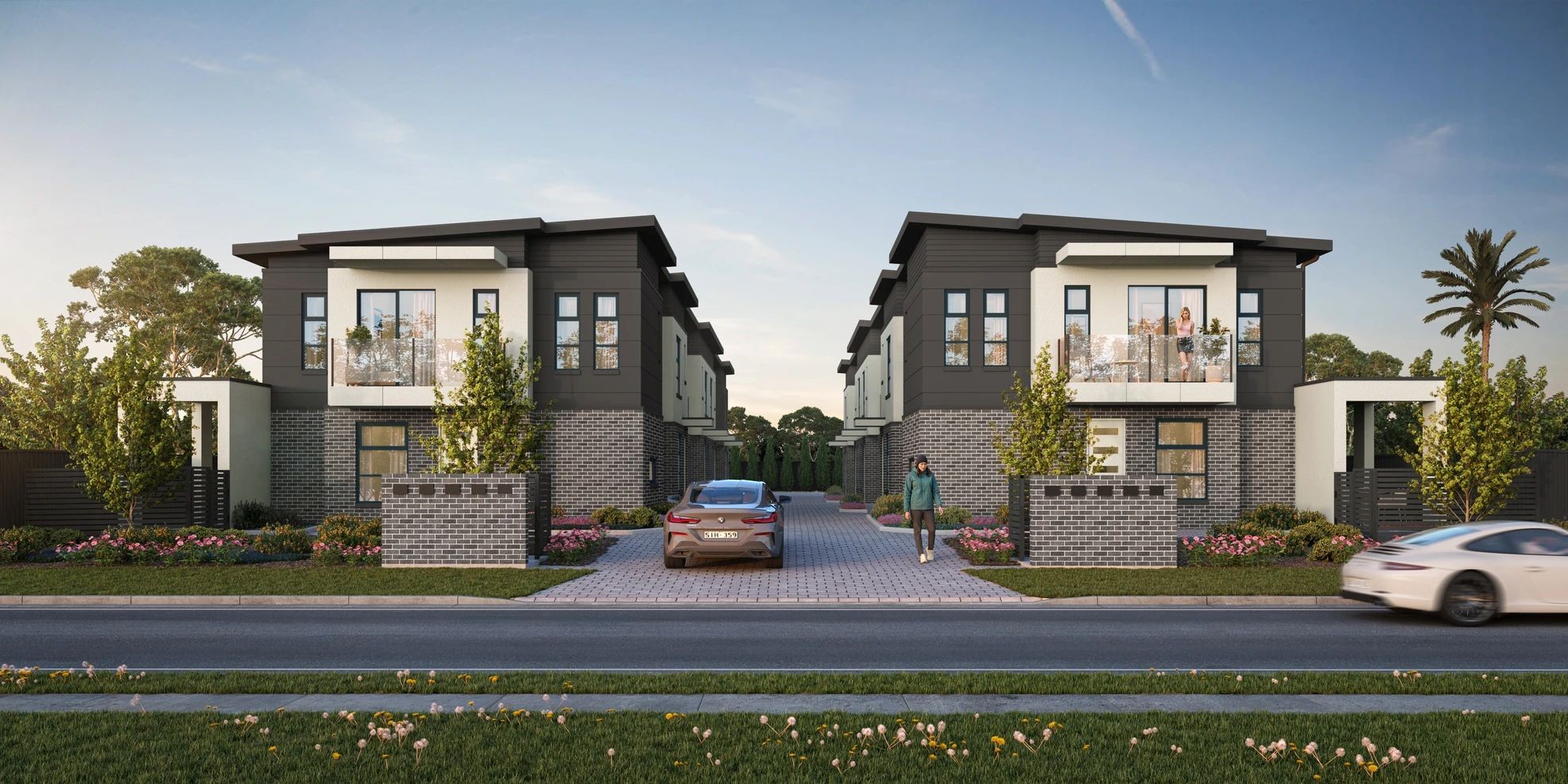 The Henley Townhomes - Underdale Render