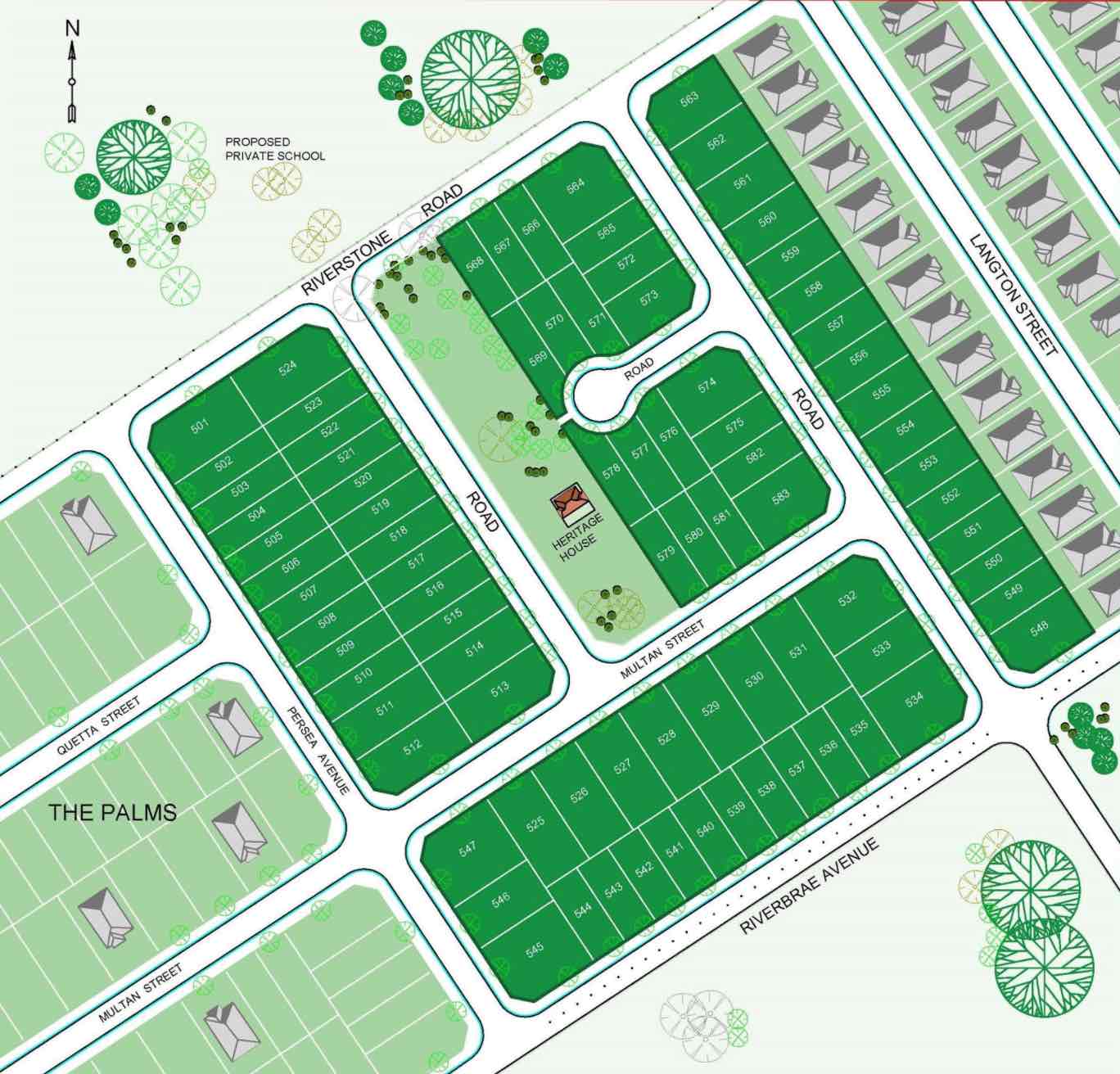 The Heritage Estate - Riverstone Masterplan