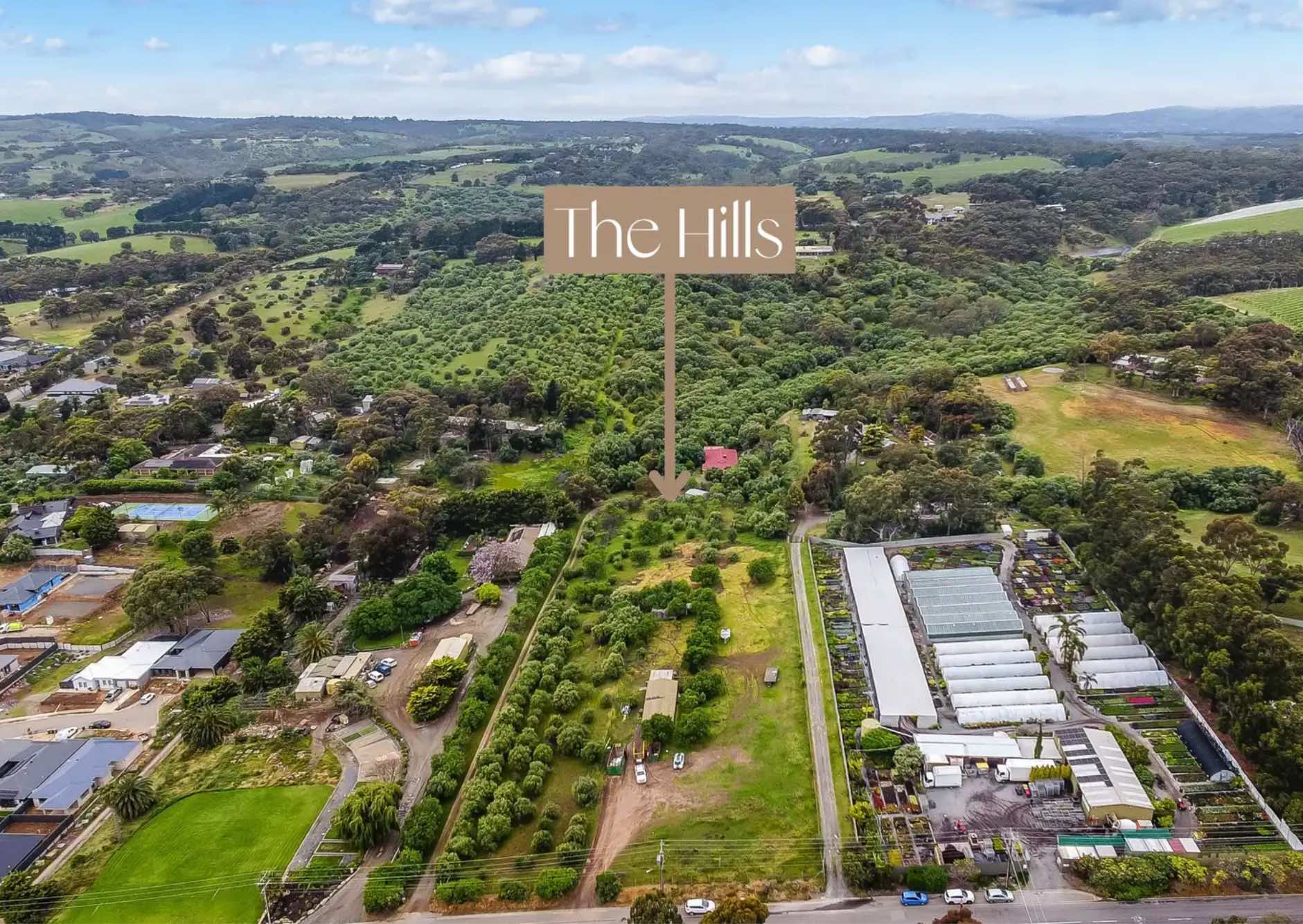 The Hills Estate - Onkaparinga Hills Aerial