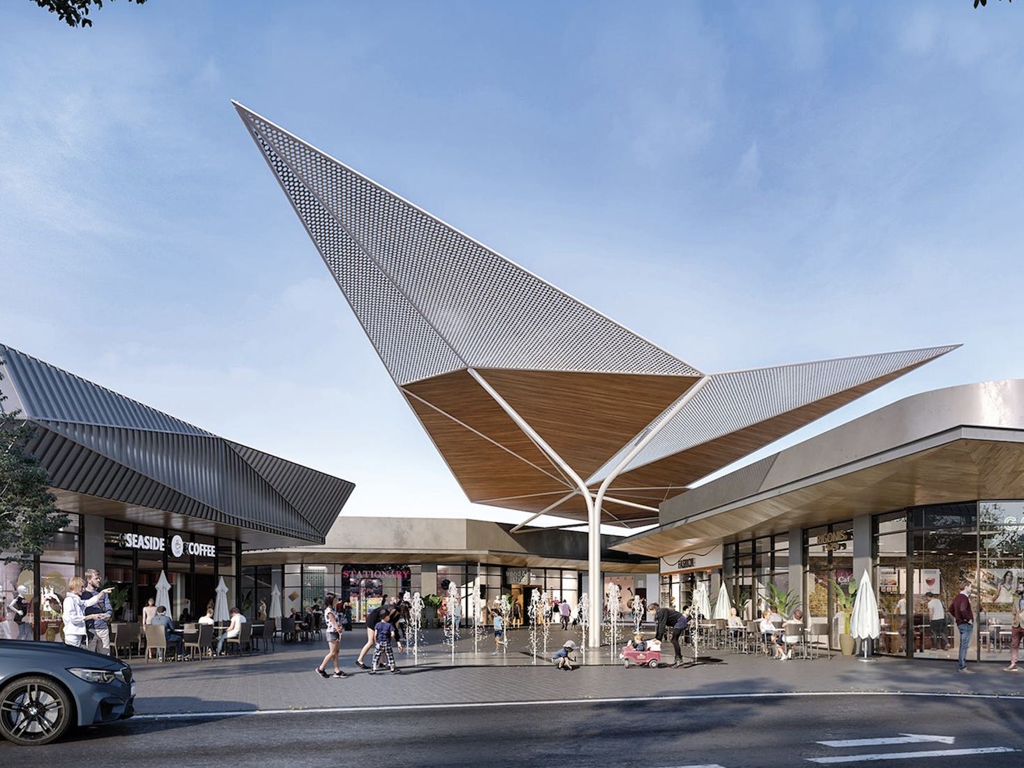 The Hills of Carmel Estate - Box Hill Shopping Centre Render