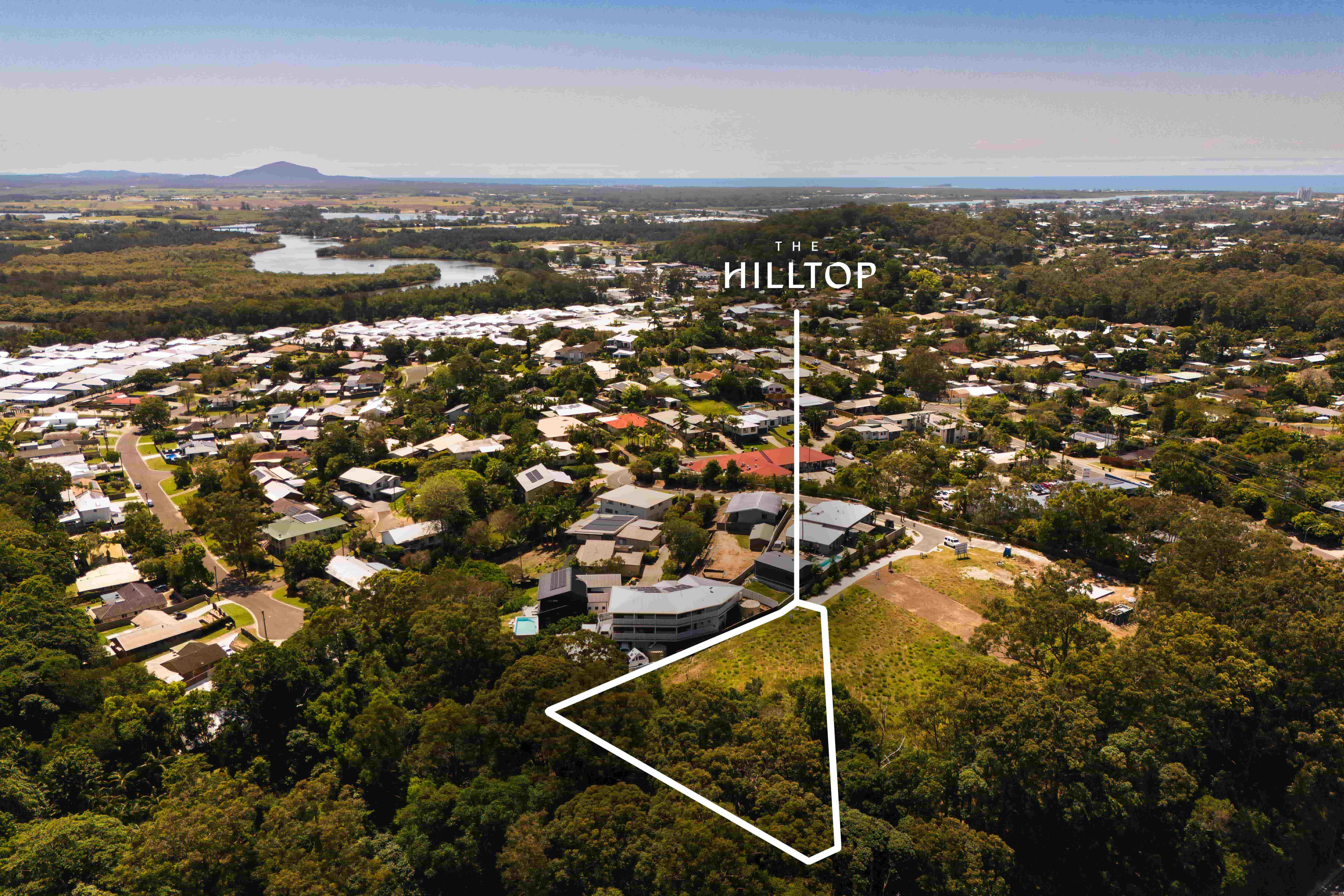 The Hilltop Estate Sunshine Coast - Kuluin Aerial