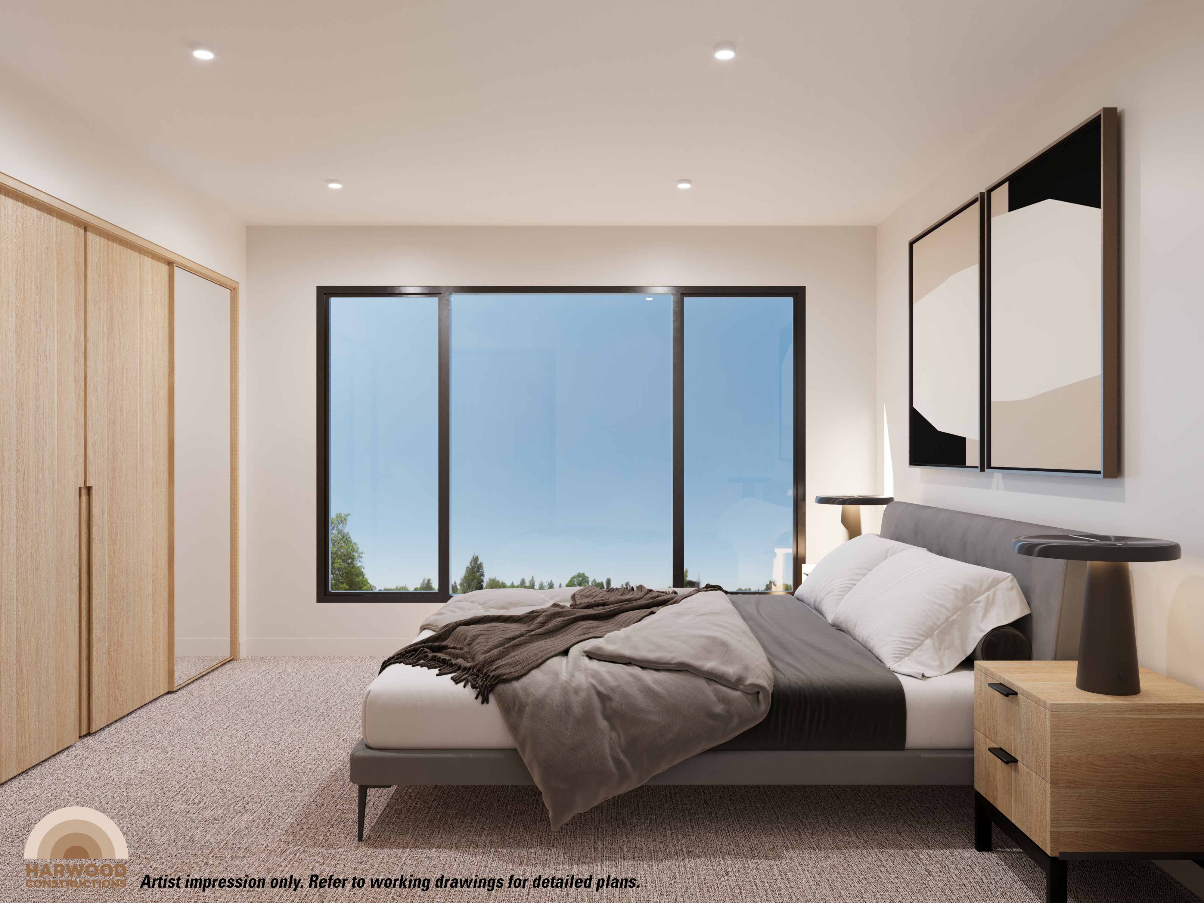 The Ivory Project at Aspire Estate - Fraser Rise Bedroom
