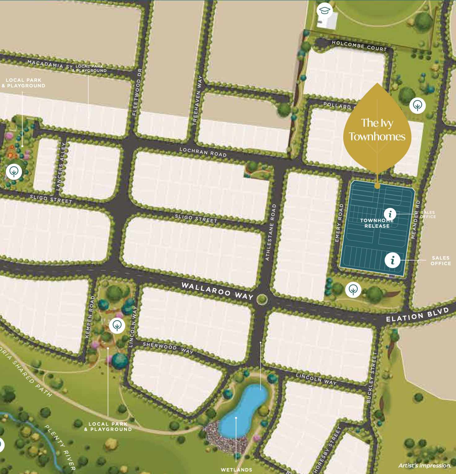 The Ivy Estate - Doreen Townhouses
