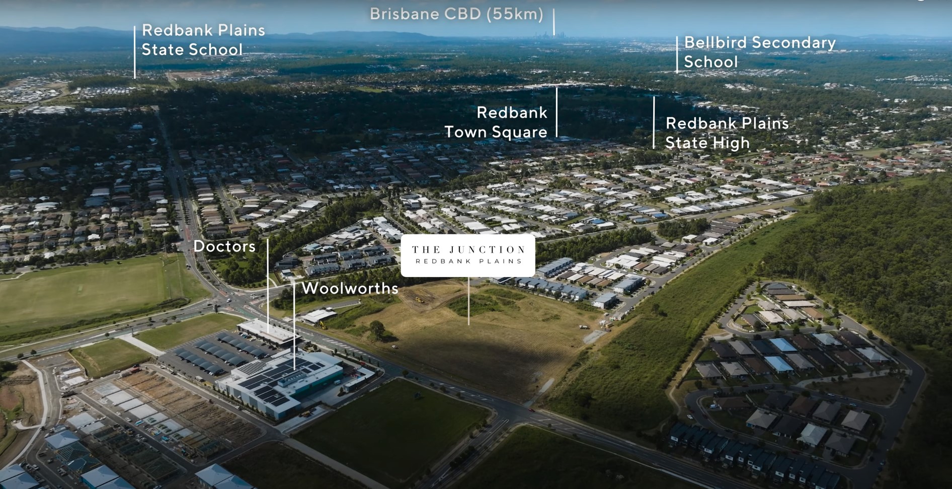 The Junction - Redbank Plains Aerial