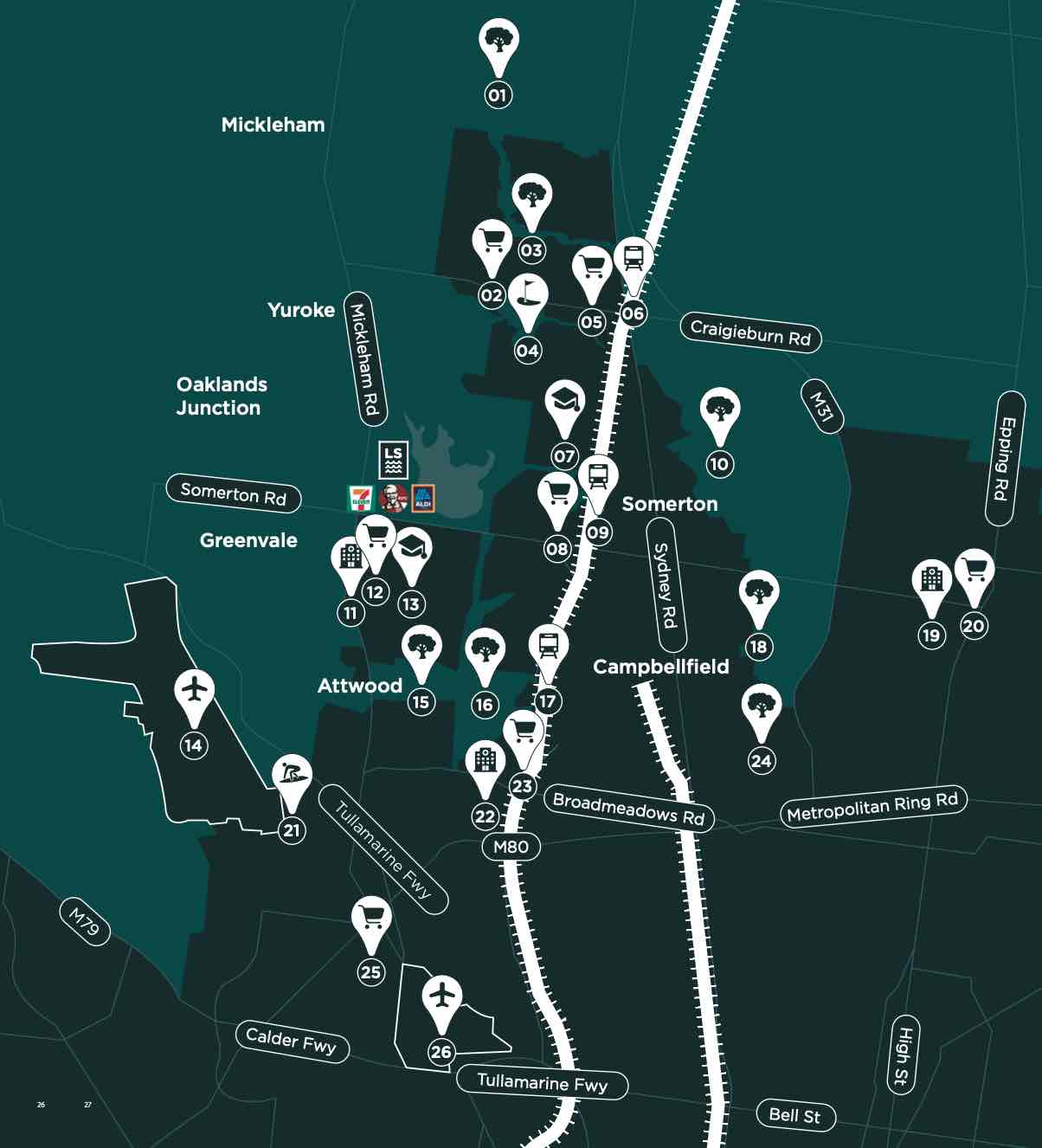 The Lakeside Estate - Greenvale Location map