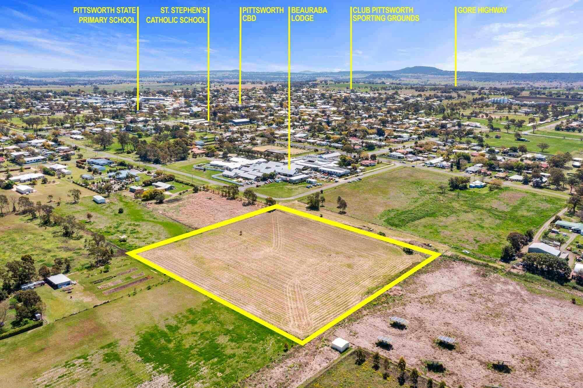 The Landing Estate - Pittsworth Aerial