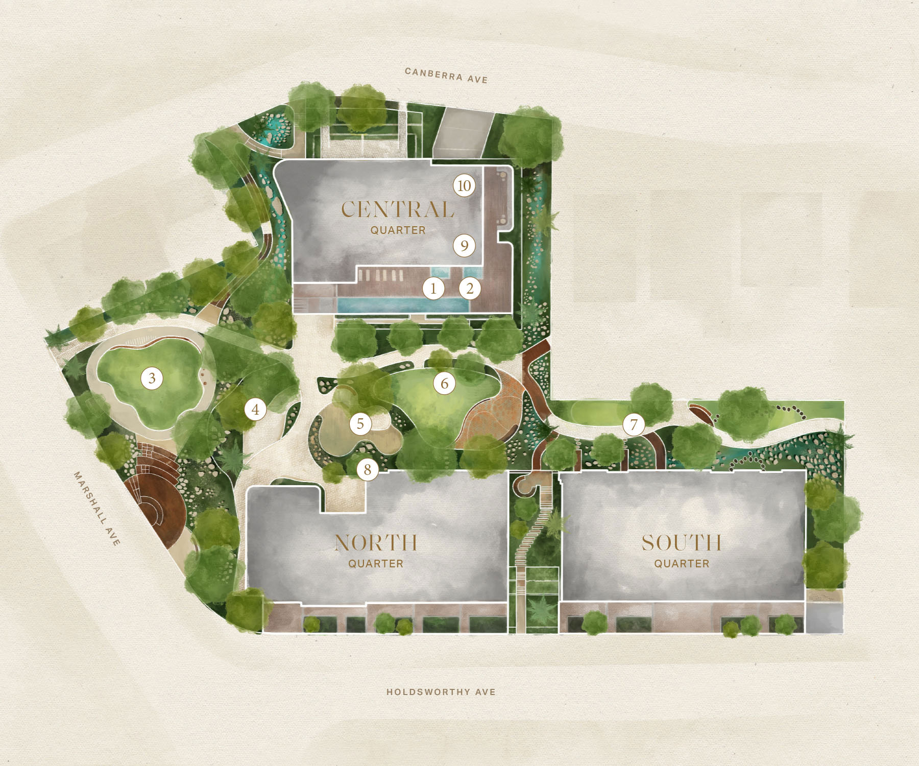 The Landmark Quarter Estate - St Leonards Masterplan