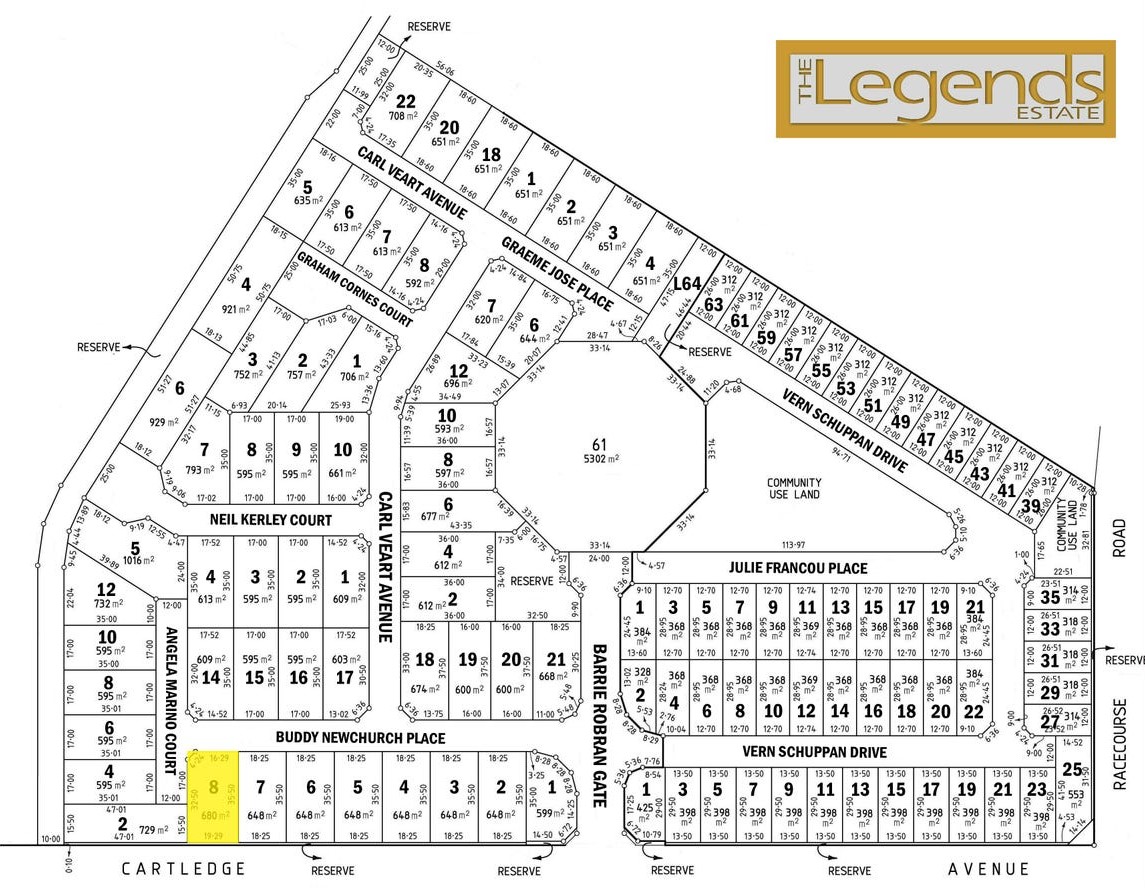 The Legends Estate - Whyalla Norrie Master Plan