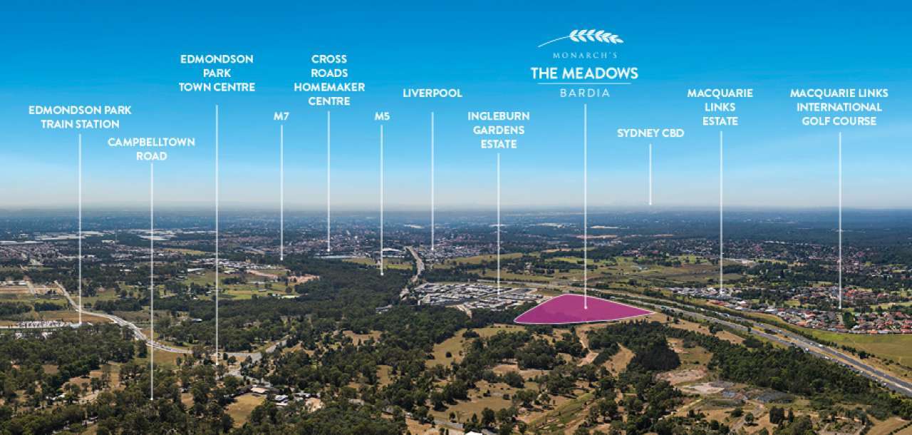 The Meadows Estate - Bardia Aerial