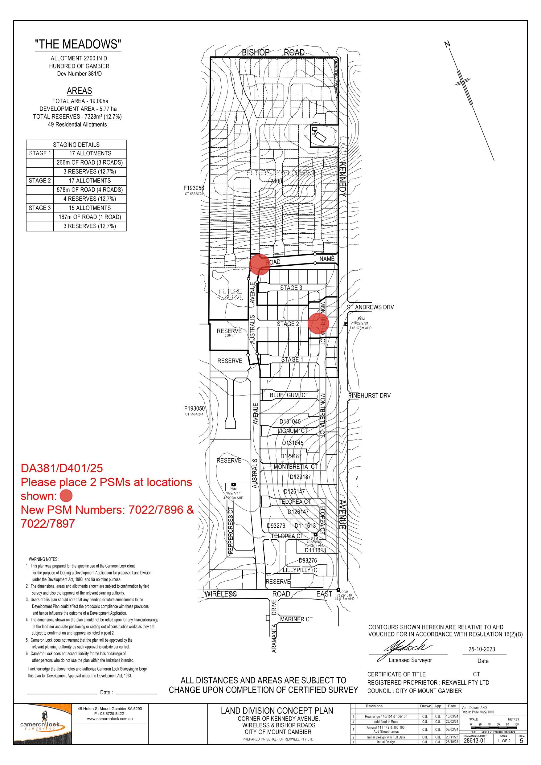 The Meadows Estate - Worrolong Masterplan