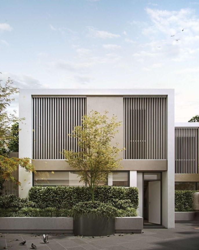 The Mill Estate - Toorak Render