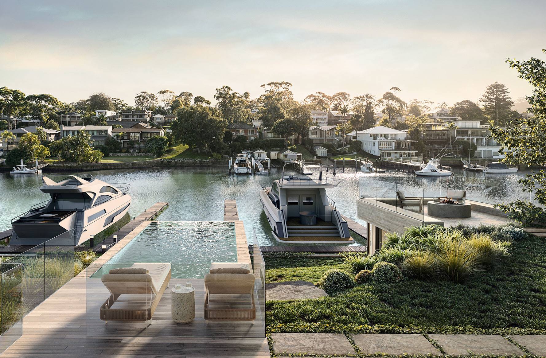 The Moorings Estate - Newport Render