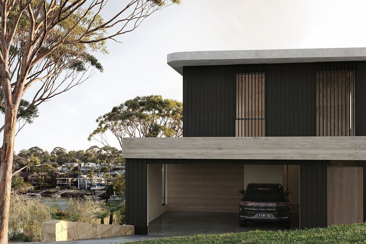 The Moorings Estate - Newport Render