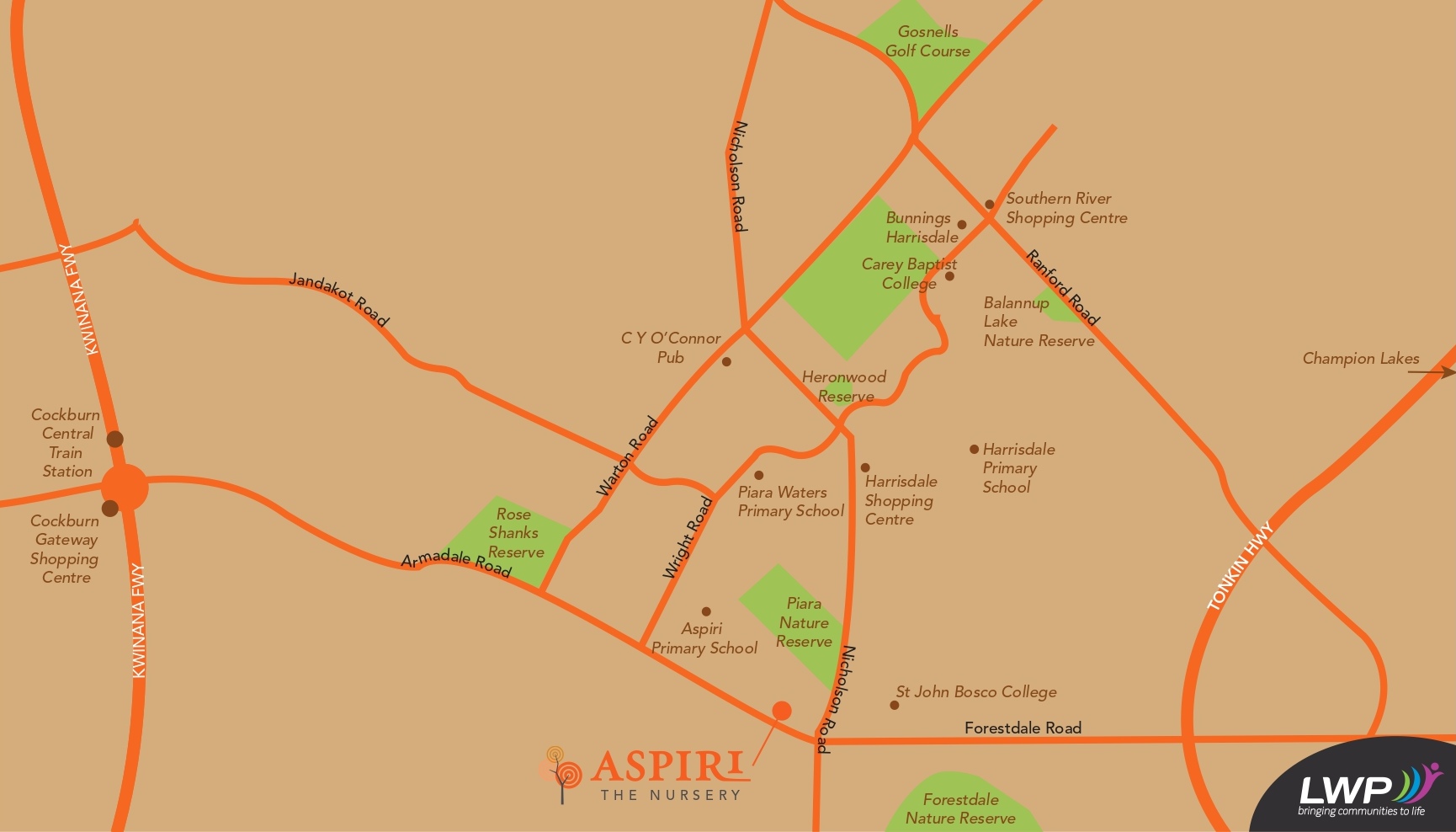 The Nursery at Aspiri Estate - Piara Waters Location