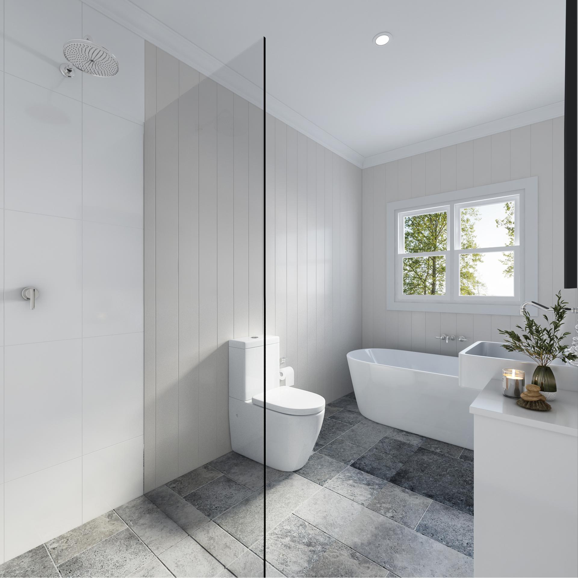 The Oaks Estate - Berry Bathroom