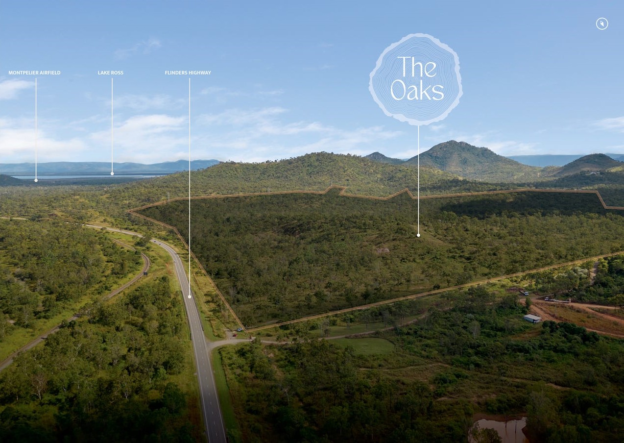 The Oaks Estate - Oak Valley Aerial