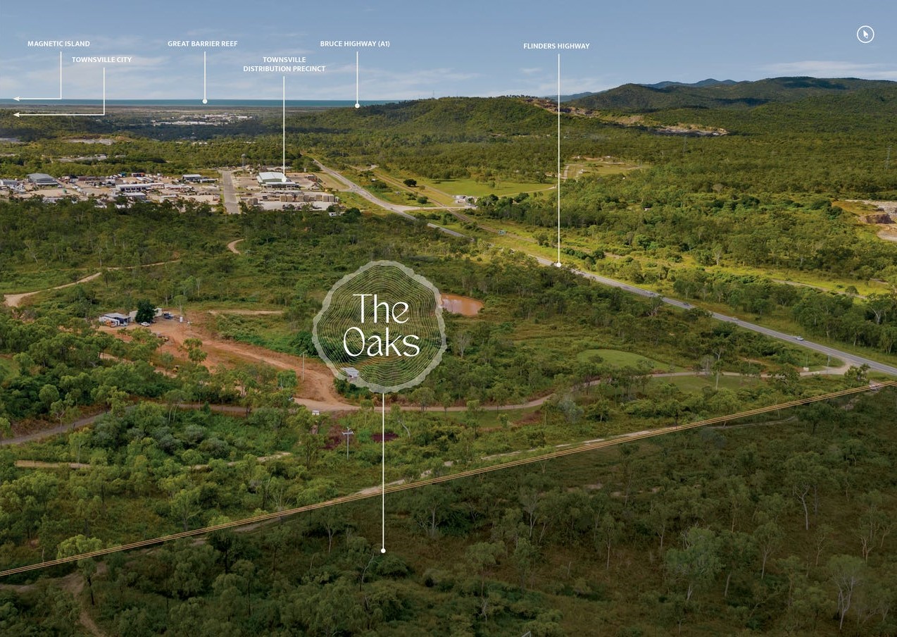 The Oaks Estate - Oak Valley Aerial